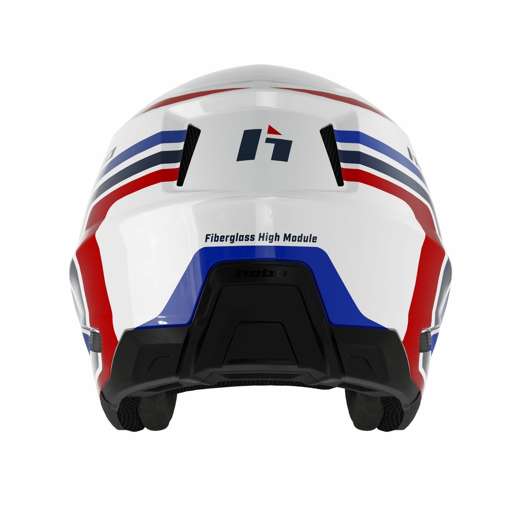 Hebo Zone Pro Classic Helmet (White) - Back