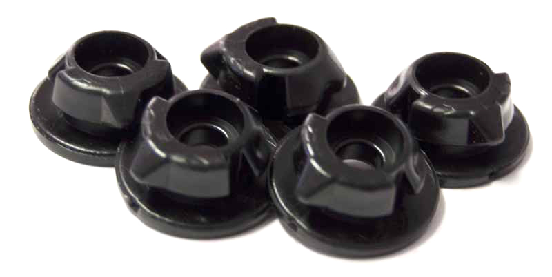 RTech Quick Release Rubber Grommets for Beta, GasGas, Husqvarna, and KTM Bikes (2016-2024) - (Black)