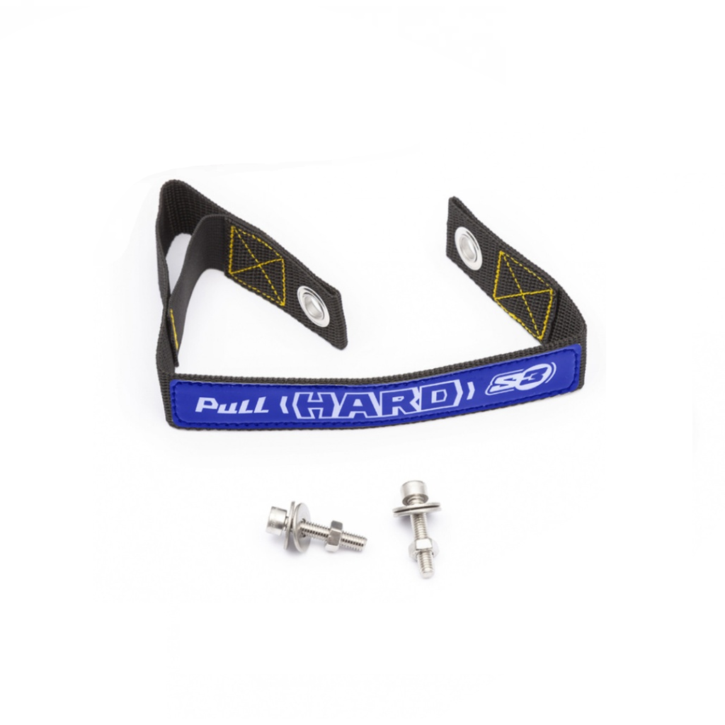 S3 Hard Enduro Pull Strap - 435mm ctc - (Blue/White) - (Limited Stock)