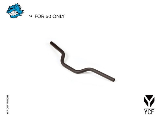 [YCF-YC50-0101-02] YCF Steel Handlebar for 50AE and Electric W50 Bikes (2024-2025)