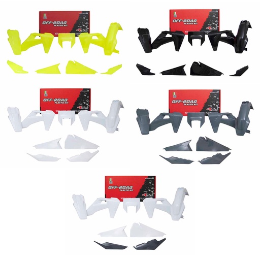 RTech Plastic Kit - Husqvarna TE/FE Models (2020 to 2023) - 5 PCS