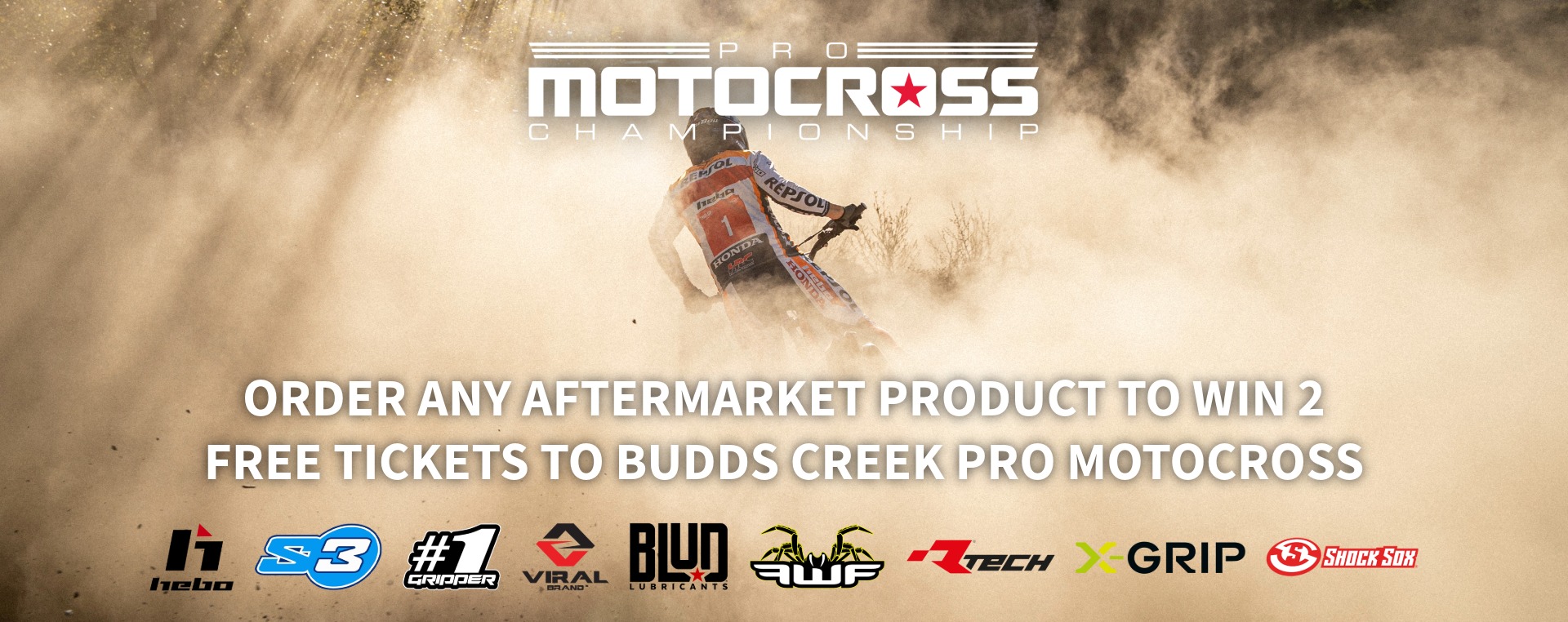 Order Aftermarket Parts - Win Tickets!