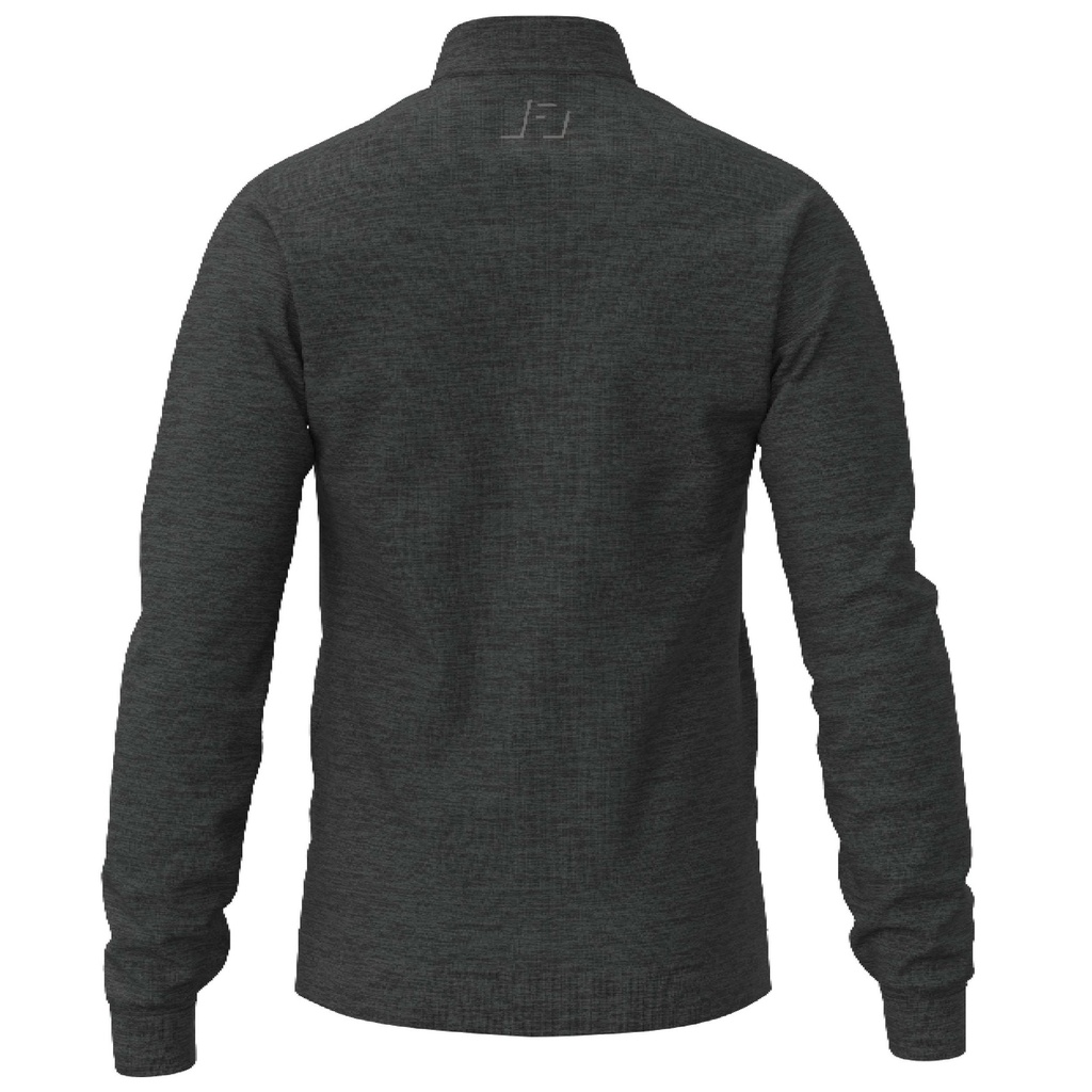 Hebo Branded Zipper Sweatshirt - Back