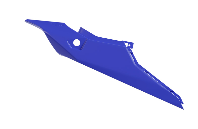 RTech Complete Plastic Kit for Honda Transalp 750 Models (2023 to 2025) - 7 PCS - (Blue / Black) - REAR SIDE PANELS