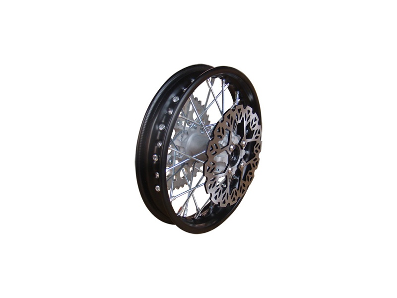 YCF Rear Wheel for 50 & Electric 50 Bikes (2024-2025) - (Orange)