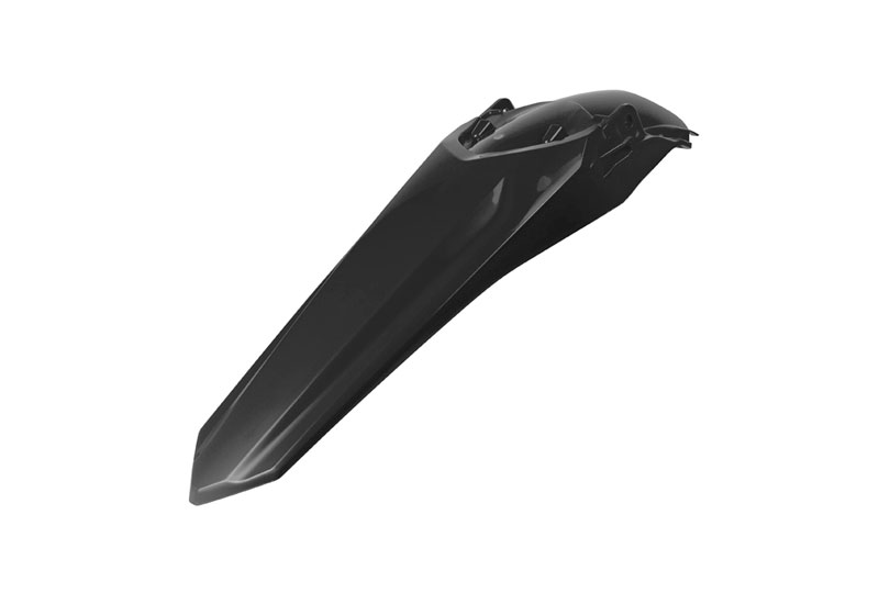 RTech Plastics Kit for Honda CRF-R/CRF-RWE Bikes (2025) - 7 PCS - (Black) - REAR FENDER