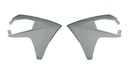 RTech Plastic Kit for Select GasGas Bikes (2023-2025) - 6 PCS - (Quantum Grey) - RADIATOR SCOOPS