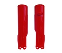 RTech Plastic Kit for GasGas EC/ECF Bikes (2024) - 7 PCS - (GasGas Red / Black) - FORK PROTECTORS