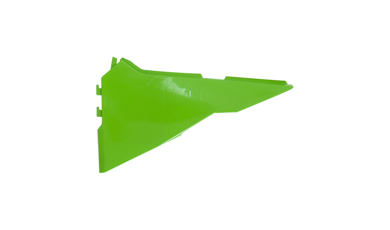 RTech Plastic Kit for Kawasaki KX and KX-X Bikes (2024) - 6 PCS - (KX Green) - LEFT AIR BOX SIDE PANEL