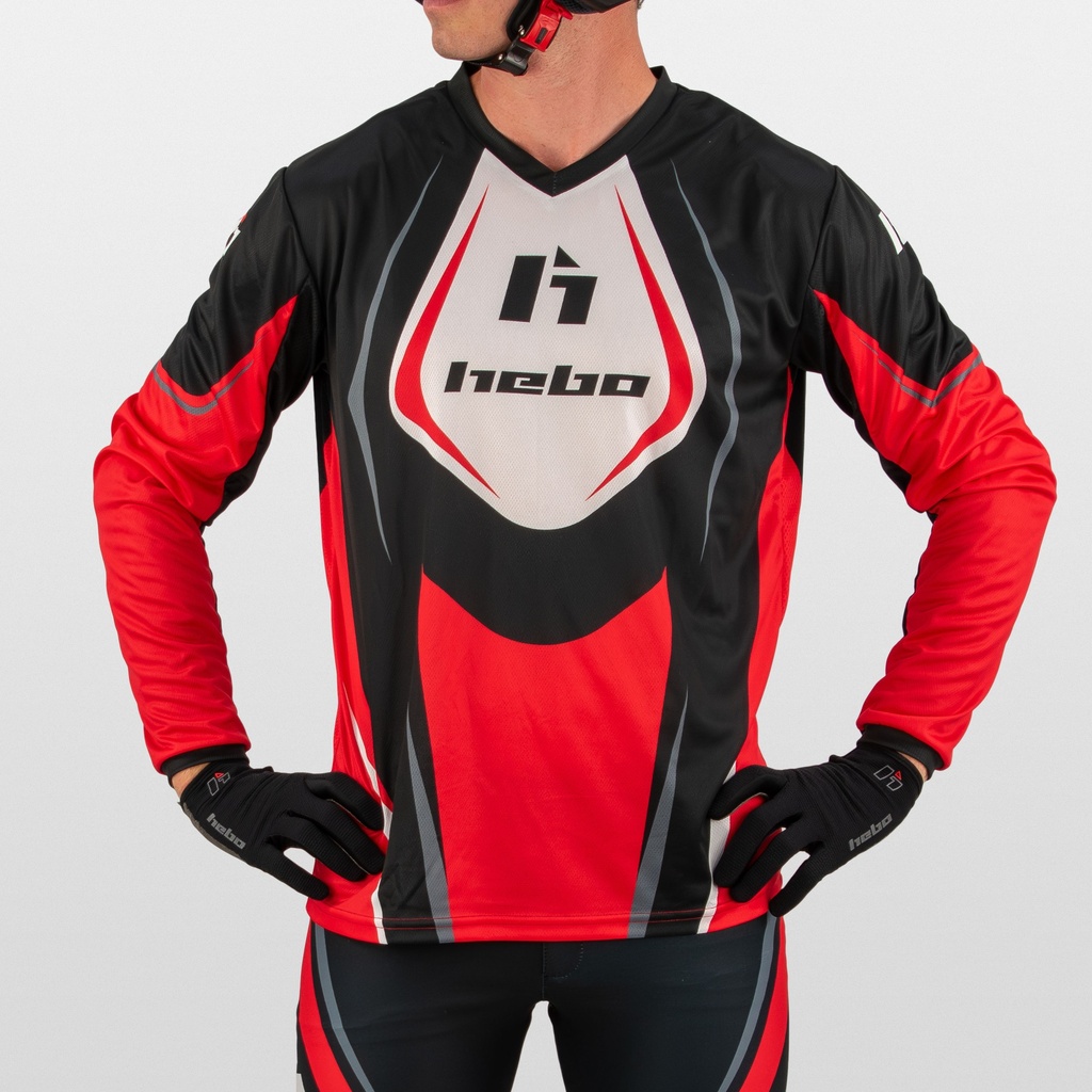 Hebo Pro Jersey (Red) - Lifestyle (Front)