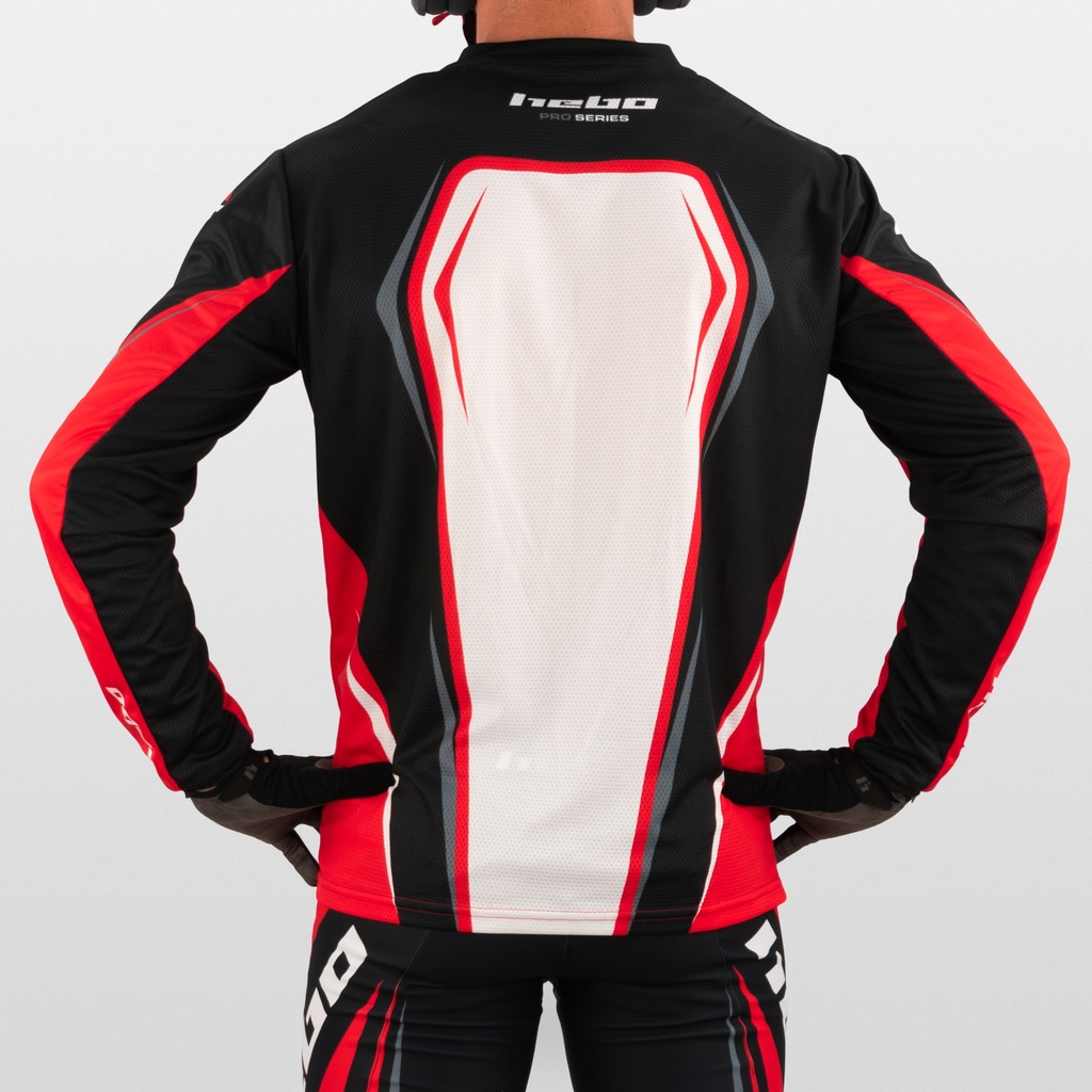 Hebo Pro Jersey (Red) - Lifestyle (Back)
