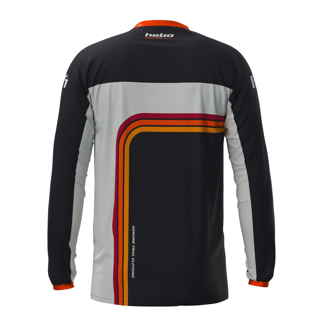 Hebo Pro Trial Retro Jersey (Red) - Back
