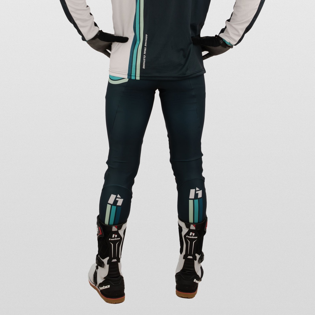 Hebo Pro Trial Retro Pants (Green) - Lifestyle (Back)