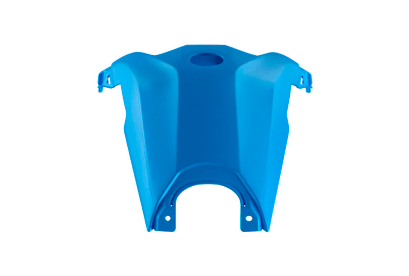 RTech Revolution Plastic Kit for Yamaha T7 Bikes (2019-2024) - 7 PCS - (Light Blue/Black)  - GAS TANK COVER