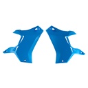 RTech Revolution Plastic Kit for Yamaha T7 Bikes (2019-2024) - 7 PCS - (Light Blue/Black)  - RADIATOR SCOOPS