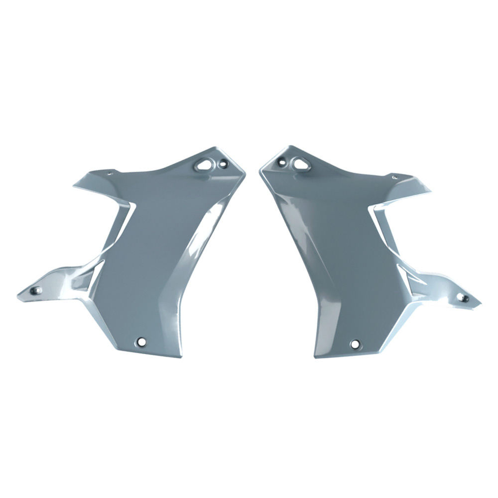 RTech Revolution Plastic Kit for Yamaha T7 Bikes (2019-2024) - 7 PCS - (Light Grey) - RADIATOR SCOOPS