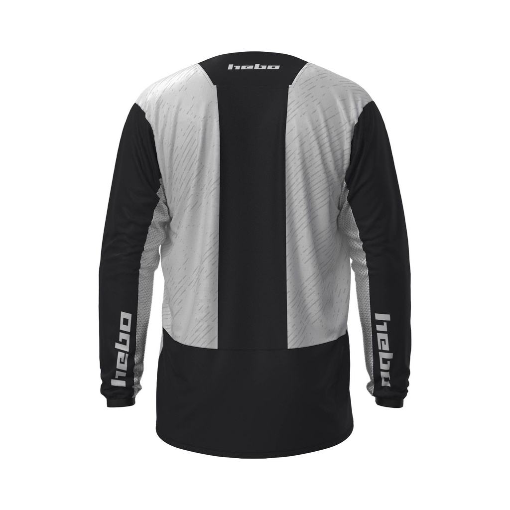 Hebo Scratch Xtrem High-Performance Enduro/MX Technical Jersey (White) - Back