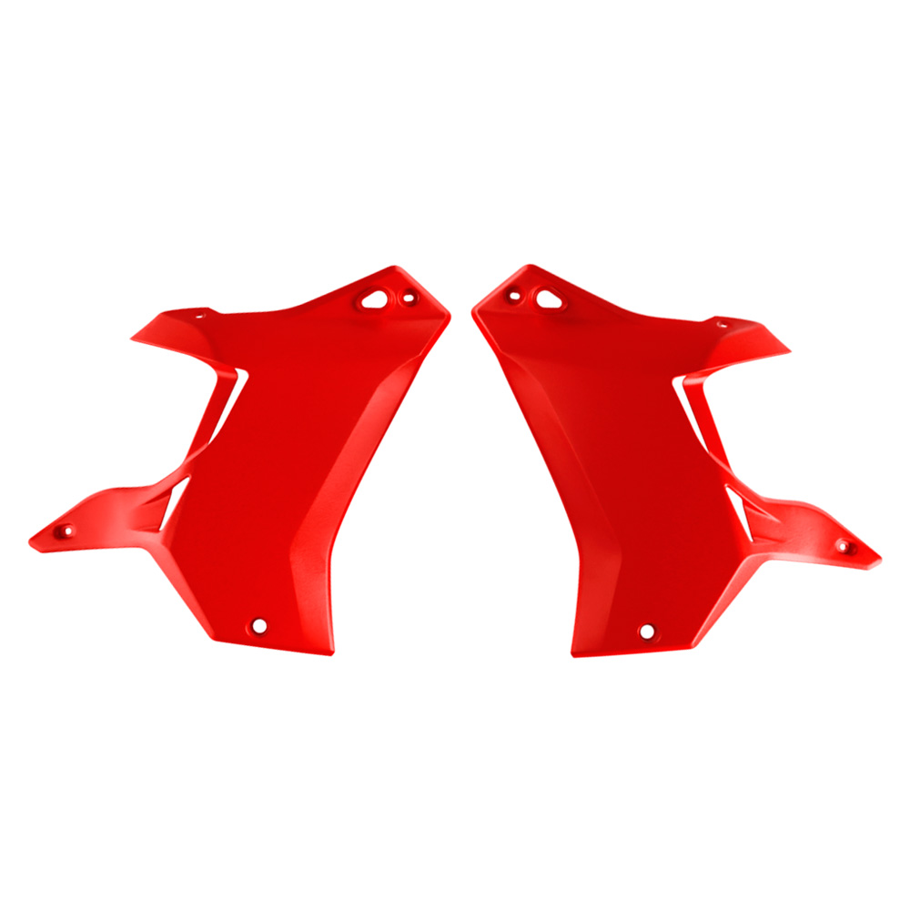 RTech Revolution Plastic Kit for Yamaha T7 Bikes (2019-2024) - 7 PCS - (Red)  - RADIATOR SCOOPS