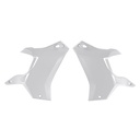 RTech Revolution Plastic Kit for Yamaha T7 Bikes (2019-2024) - 7 PCS - (White/Black)  - RADIATOR SCOOPS