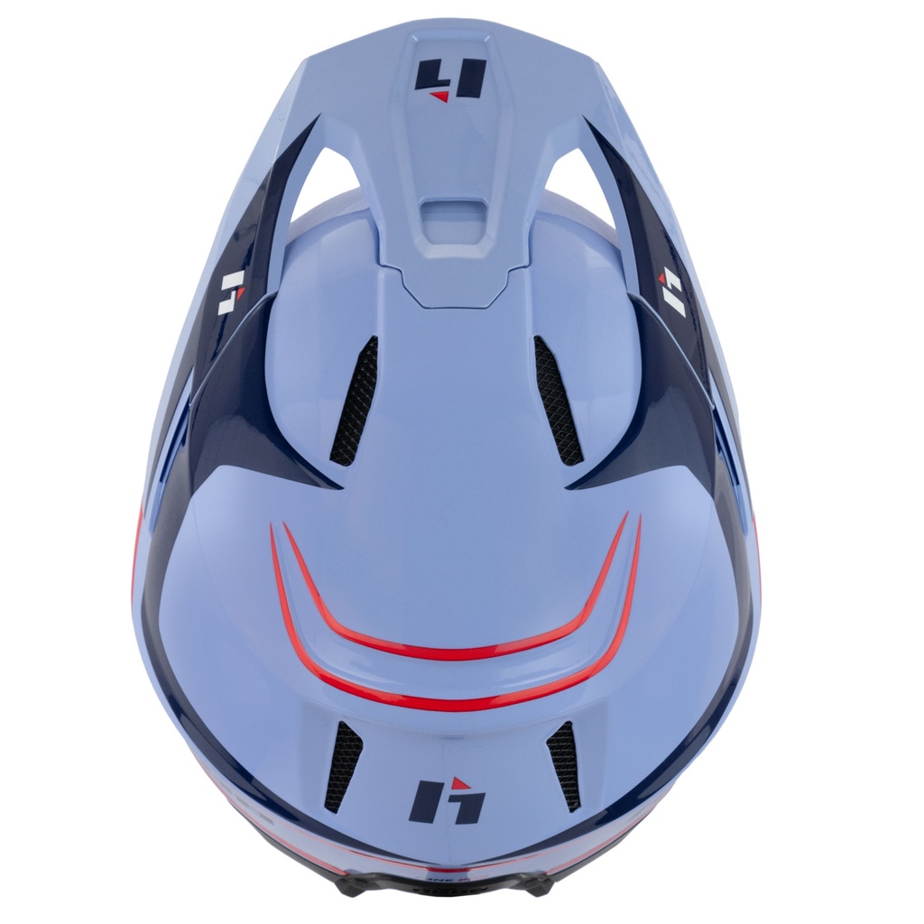 Hebo Zone Pro Helmet (Blue) - Top