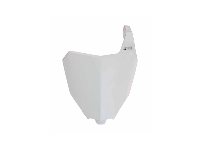 RTech Plastic Kit for Honda CRF-RX Bikes (2019-2021) - 5 PCS - (White) - FRONT NUMBER PLATE