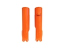 RTech Plastics Kit for KTM EXC, EXCF, XC-W & XCF-W Models (2024) - 7 PCS - (KTM Orange) - FACTORY FULL WRAP FORK PROTECTORS
