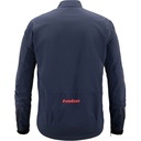 Hebo Tech Jacket with Triple Layer Waterproof Stretch Fabric (Dark Blue) - Back