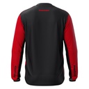Hebo Tech Jersey with Breathable Lightweight Polyester Fabric (Red) - Back