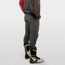 Hebo Tech Pants with Lightweight Durable Nylon Fabric (Dark Grey) - Back (Lifestyle)