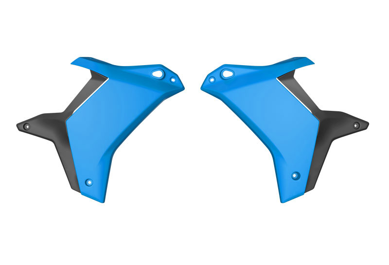 RTech Revolution Plastic Kit for the Yamaha T7 (2025) - 5 PCS - (Light Blue/Black)