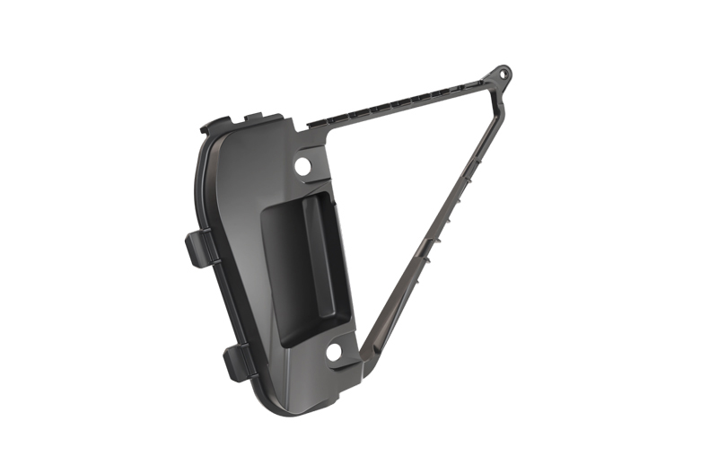 RTech Plastic Kit for Honda CRF-R and CRF-RWE Bikes (2025) - 6 PCS - (White/Black)