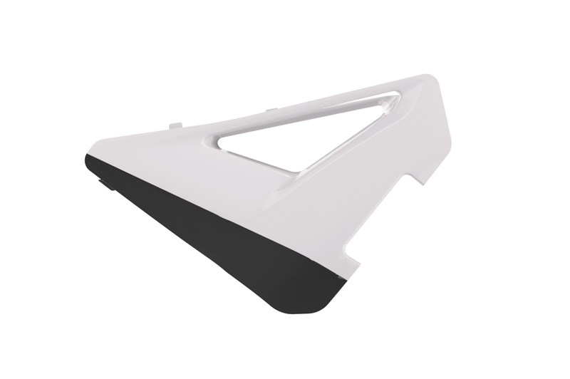 RTech Plastic Kit for Honda CRF-R and CRF-RWE Bikes (2025) - 6 PCS - (White/Black)