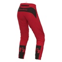 Hebo Tech Pants with Lightweight Durable Nylon Fabric (Red) - Back