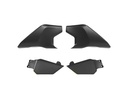 RTech Plastic Kit for Husqvarna TC 50 Bikes (2024-2025) - 6 PCS - (Black)