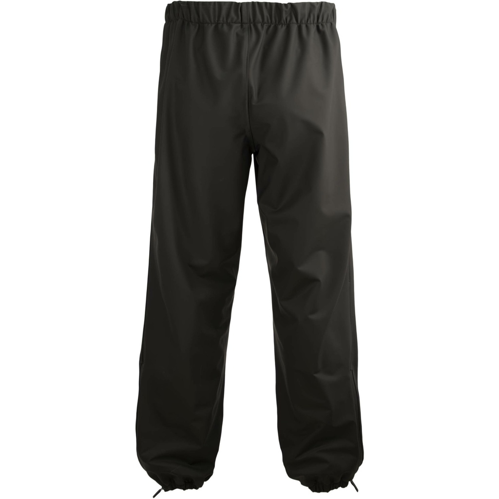Hebo Waterproof Pants with Breathable Fabric (Black) - Back