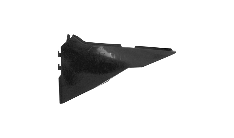 RTech Plastic Kit for Kawasaki KX and KX-X Bikes - (KX Green) - LEFT AIR BOX SIDE PANEL