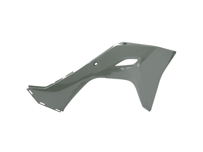 RTech Plastic Kit for Kawasaki KX and KX-X Bikes - (KX Green) - RADIATOR SCOOPS