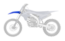 RTech Front Fender for Yamaha YZF & YZ-FX 250/450 Bikes (2023-2026) - (Yamaha Blue)