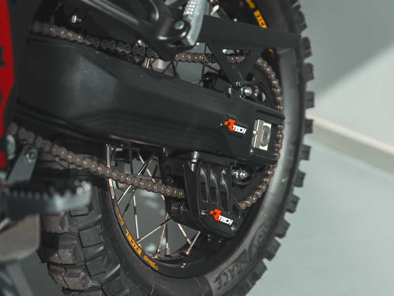 RTech Plastic Swingarm Protectors Yamaha T7 Models (2019 to 2024) - (Black)