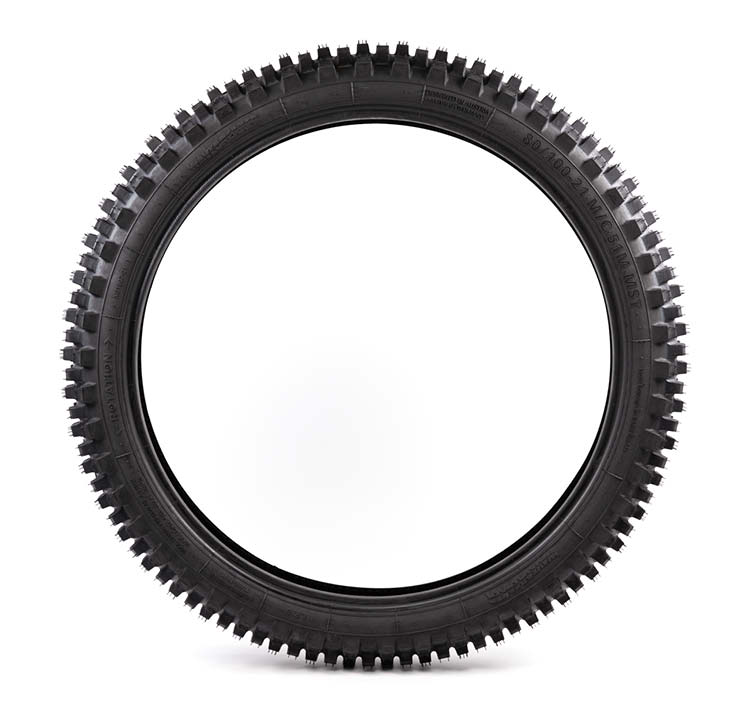 X-Grip Wavebreaker Front Tire (80/100-21) - (Medium) - Side