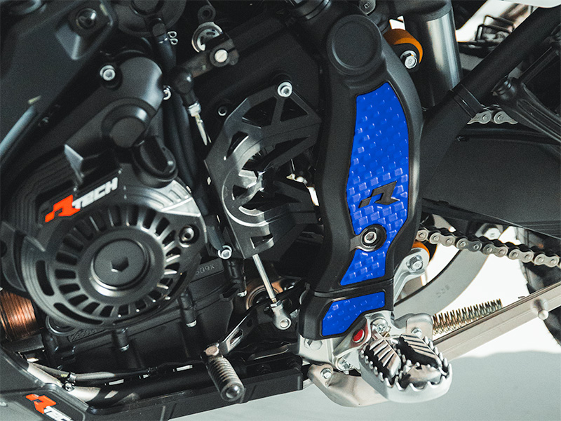 RTech Frame Protectors for Yamaha T7 Models (2019 to 2024) - (Black)