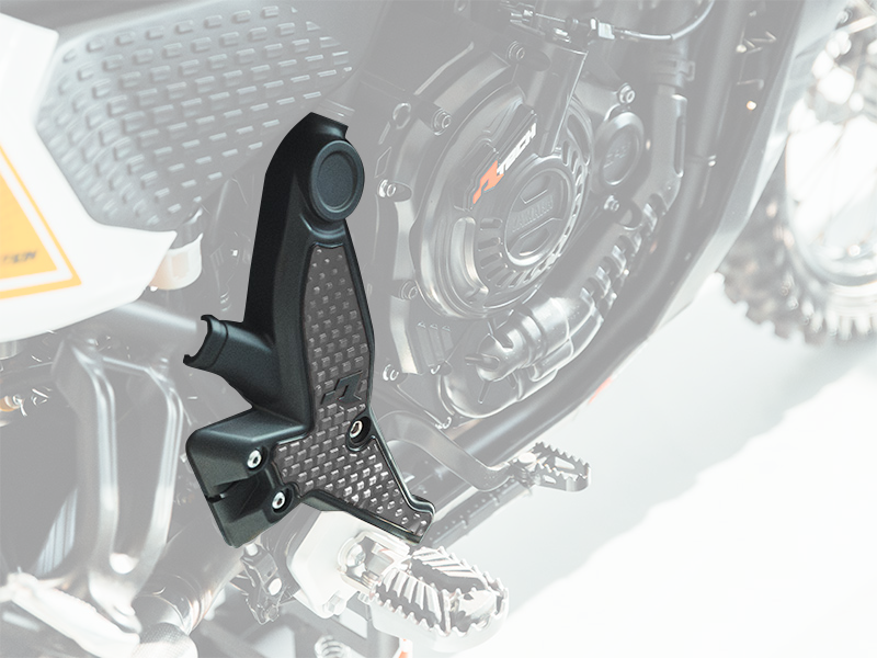 RTech Frame Protectors for Yamaha T7 Models (2019 to 2024) - (Black)