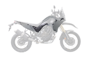 RTech Revolution Plastic Kit for Yamaha T7 Bikes (2019-2024) - 7 PCS - (Light Grey/Black)