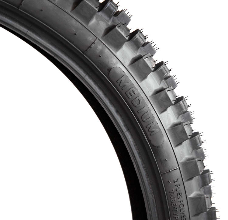 X-Grip Wavebreaker Front Tire (80/100-21) - (Medium) - Upclose