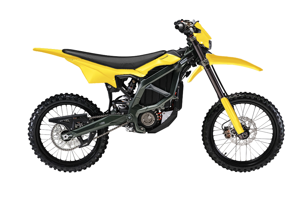 RTech Complete Plastic Kit for Sur-Ron Ultra Bee Models (2023 to 2025) - 6 PCS - (Suzuki Yellow)