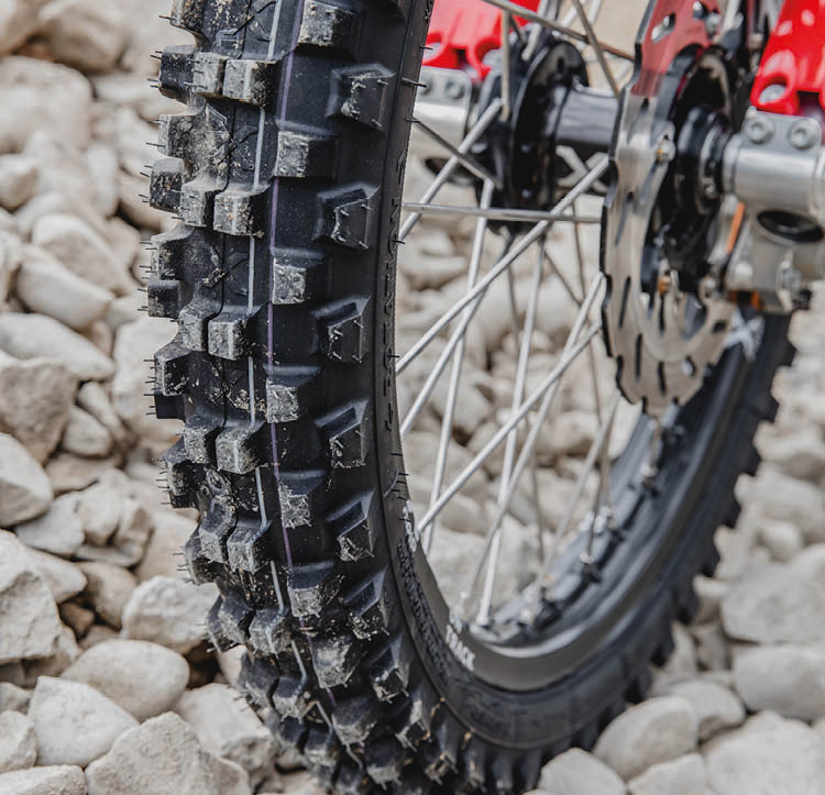 X-Grip Wavebreaker Front Tire (80/100-21) - (Medium) - Lifestyle 2