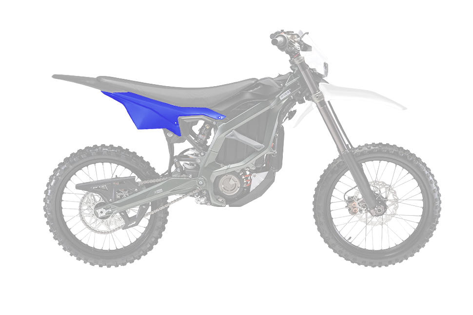 RTech Side Panels for Sur-Ron Ultra Bee Models (2023 to 2025) - (YZ Blue)