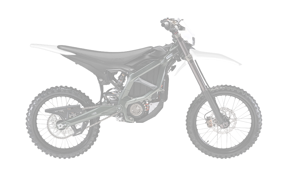 RTech Rear Fender for Sur-Ron Ultra Bee Models (2023 to 2025) - (White)