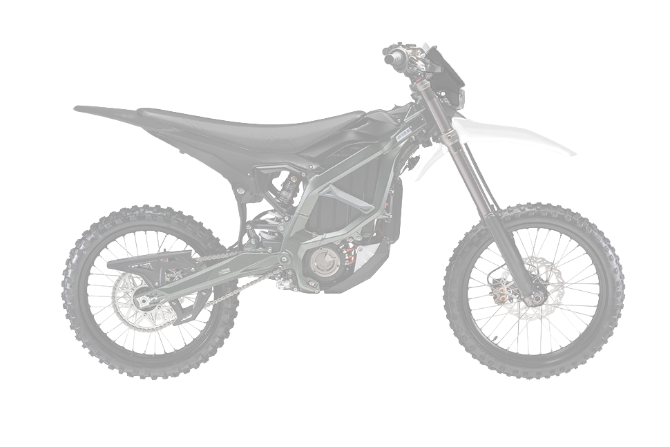 RTech Front Headlight Mask for Sur-Ron Ultra Bee Models (2023 to 2025) - (Quantum Grey)