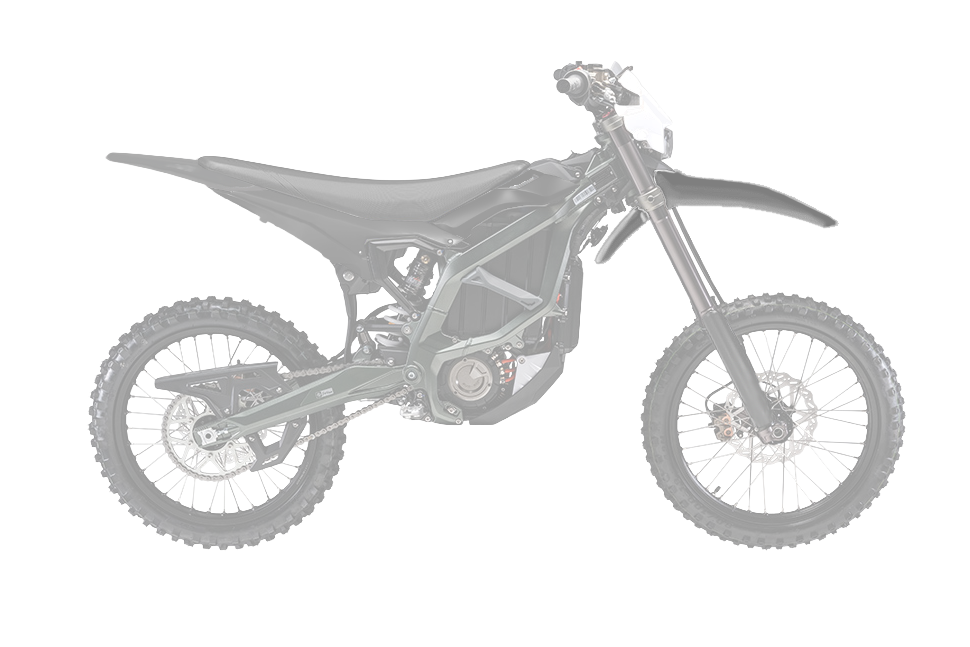 RTech Front Fender Sur-Ron Ultra Bee Models (2023 to 2025) - (Quantum Grey)